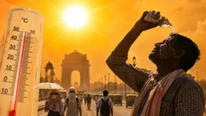 IMD heatwave warning in north India during severe summer