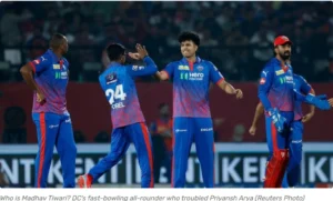 Madhav Tiwari grabs spotlight after dismissing Priyansh Arya in PBKS vs DC IPL 2026 clash madhav tiwari