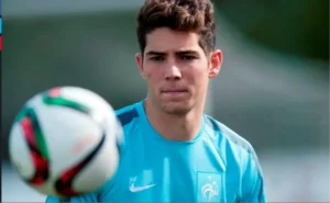 Luca Zidane representing Algeria at FIFA World Cup 2026