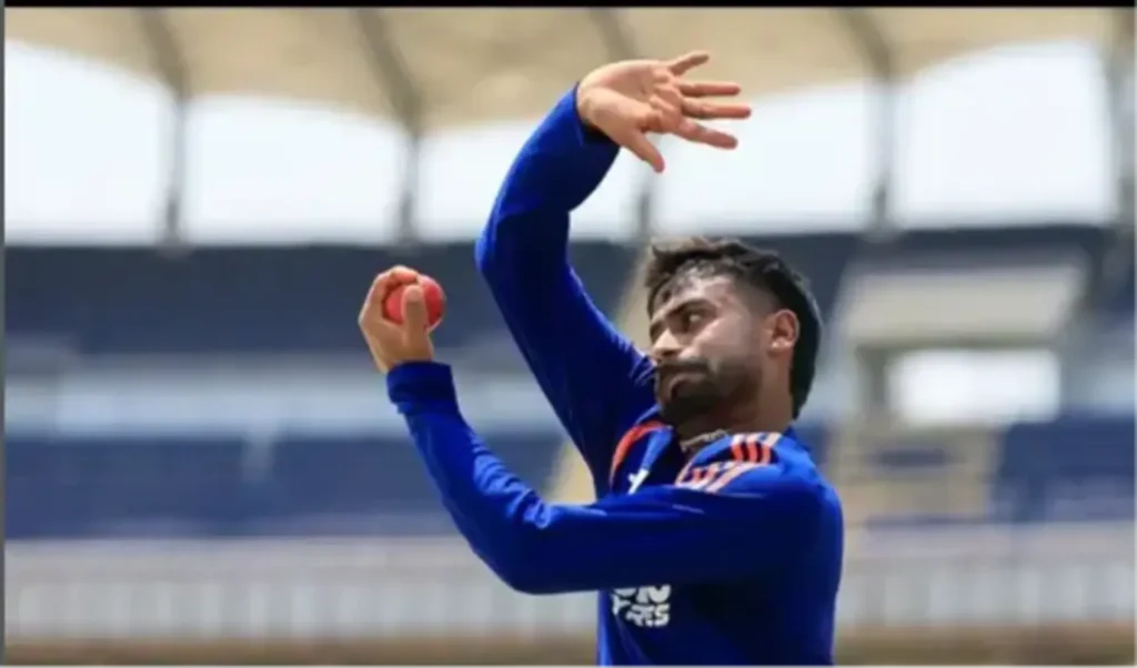Manav Suthar Test debut marked a memorable moment for Indian cricket as the Rajasthan all-rounder earned his maiden cap against Afghanistan.