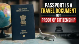 Passport Not Proof of Citizenship: Senior MEA official addressing Passport Seva Divas while explaining the legal distinction between passports and citizenship determination under Indian law.