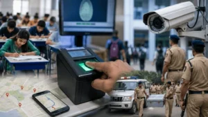 NEET UG 2026 re-exam security arrangements including CCTV surveillance biometric verification and police escorts