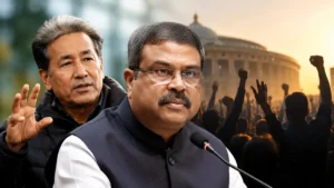Dharmendra Pradhan resignation followed by Sonam Wangchuk and CJP reactions over education reforms