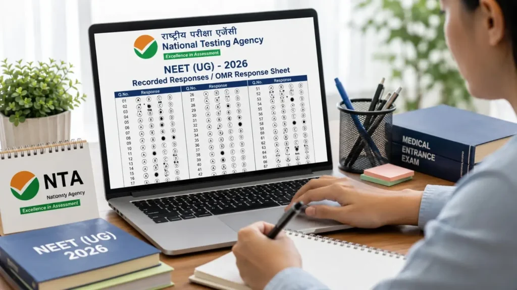 NEET UG 2026 recorded responses