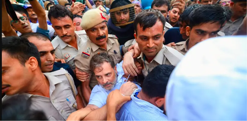 Rahul Gandhi CJP protest