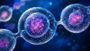Scientists developed the first synthetic cell, SpudCell, capable of growth, DNA replication and division in laboratory conditions.