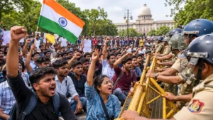 Jharkhand student protest