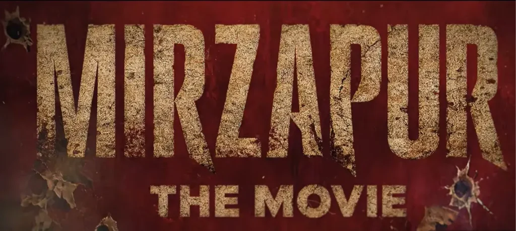 Divyenndu Sharma as Munna Bhaiya in Mirzapur movie