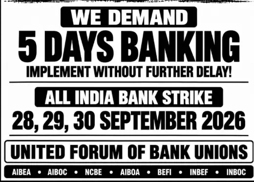 bank strike september